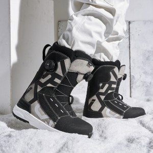 CARV Double BOA Professional Skating Quick Wearing Shoes High Hardness Skiing Equipment